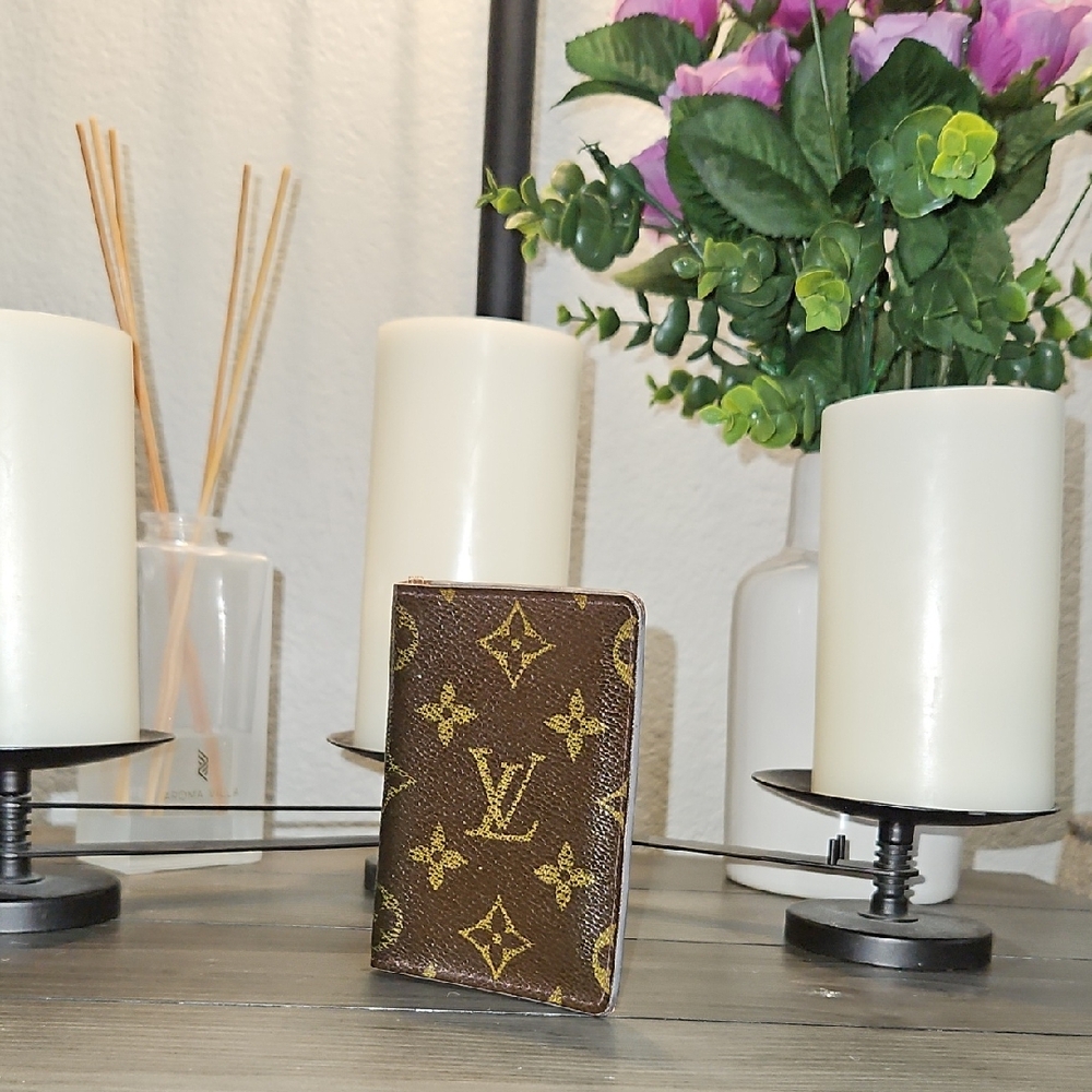 Louis Vuitton Brown Monogram Card Holder